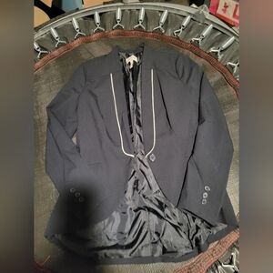 Laundry By Shelli Segal Black Jacket with Satin Detail